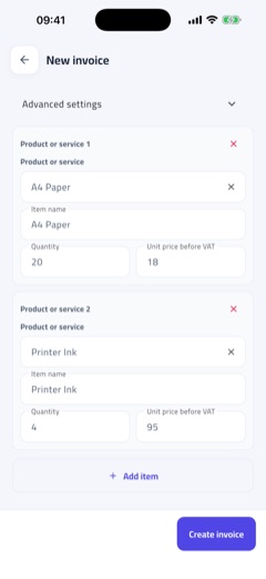 Add a customer once, pick them forever
